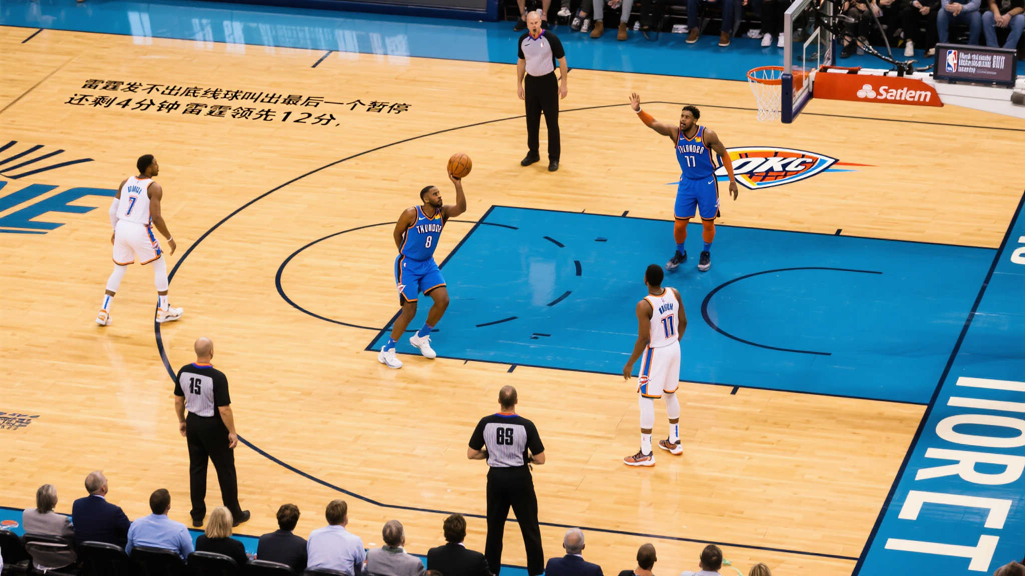 在每一场扣人心弦的篮球比赛中，关键时刻总是充满了戏